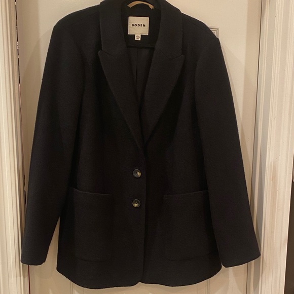 Boden Women's Black Blazer Coat - Picture 4 of 10
